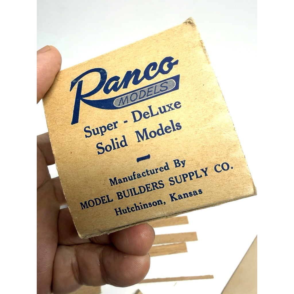 VINTAGE NOS 50s Ranco Models Kellet Auto Giro Airplane Kit by Model Builders Sup