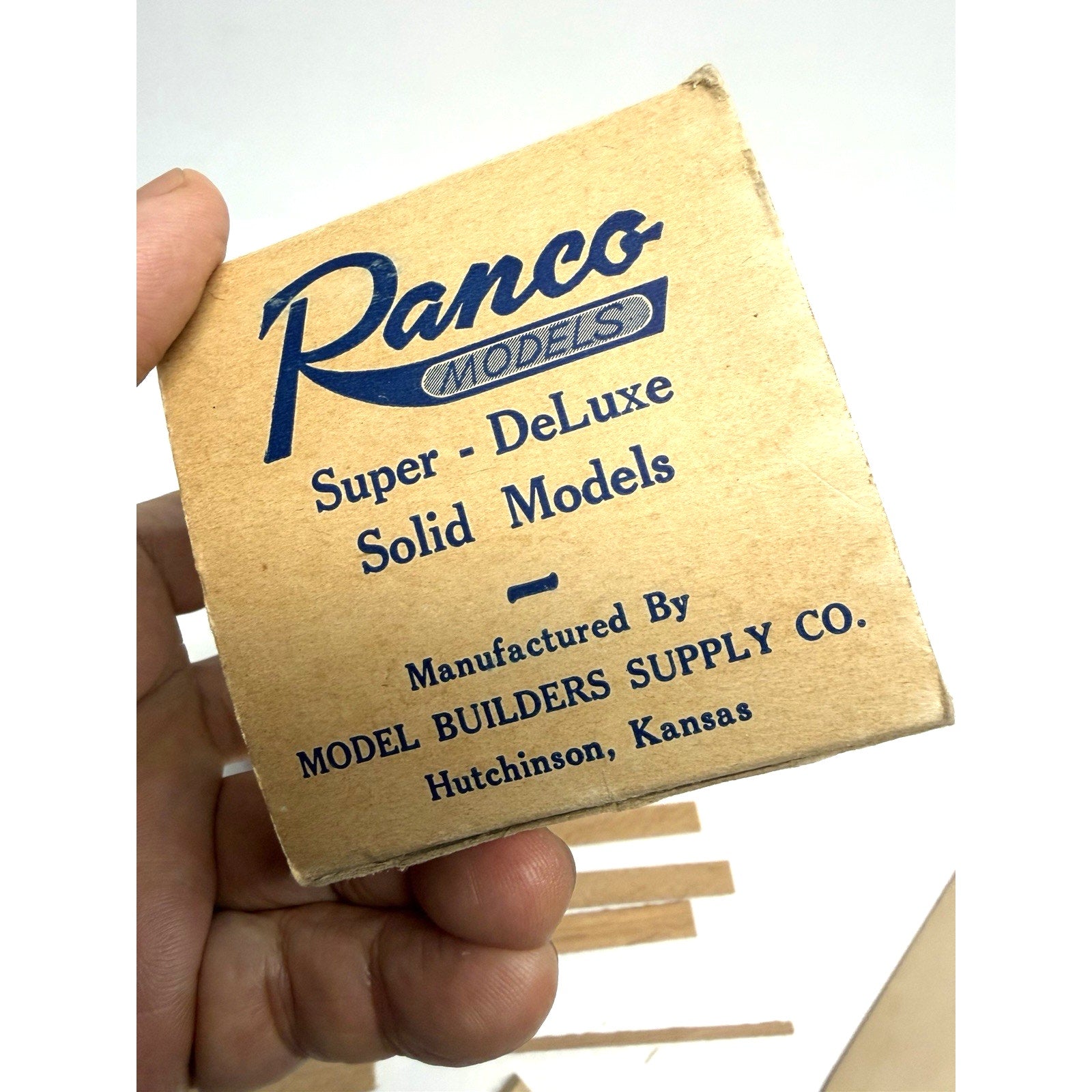 VINTAGE NOS 50s Ranco Models Kellet Auto Giro Airplane Kit by Model Builders Sup