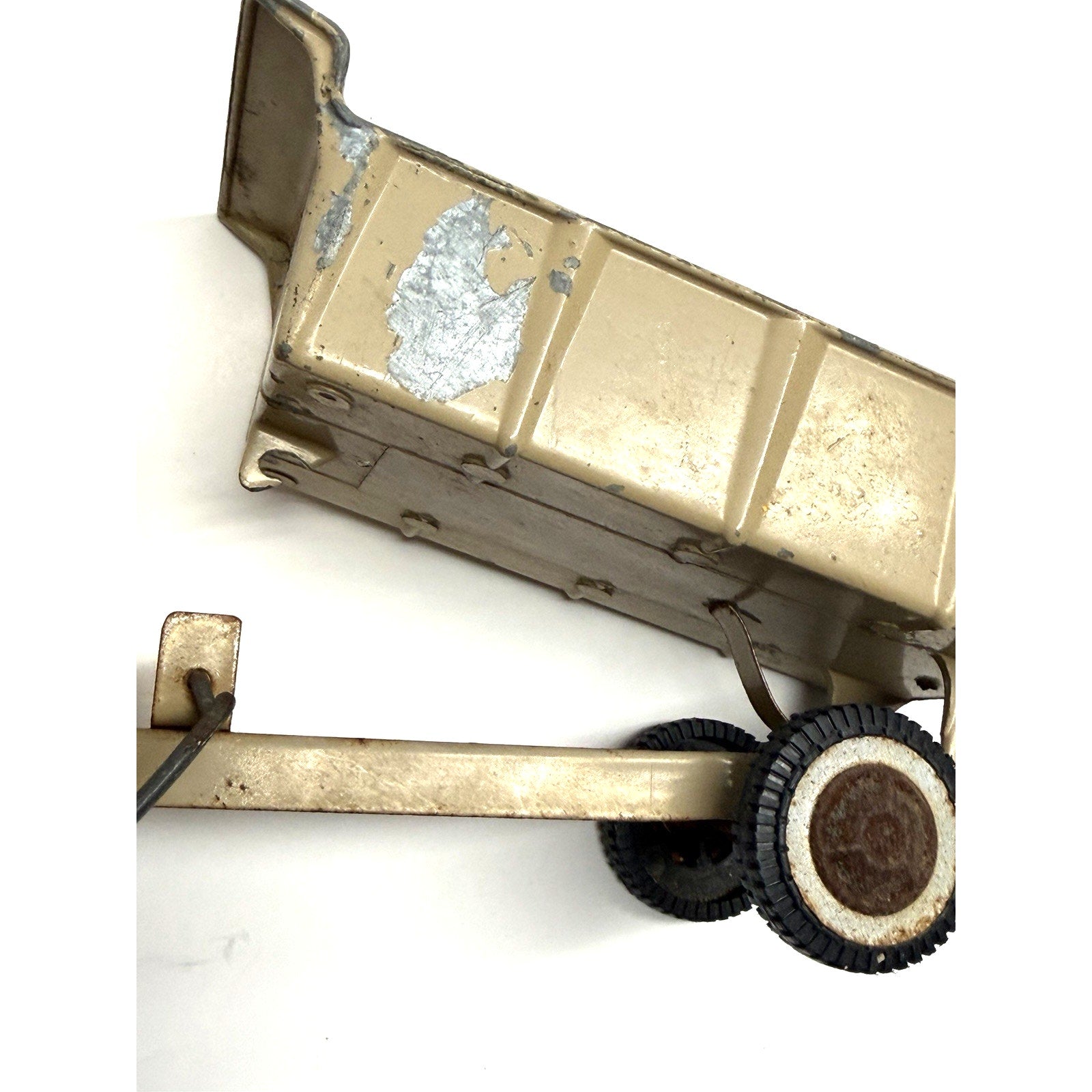 Vintage 1950s Buddy L Sand & Stone Dump Truck Pressed Steel