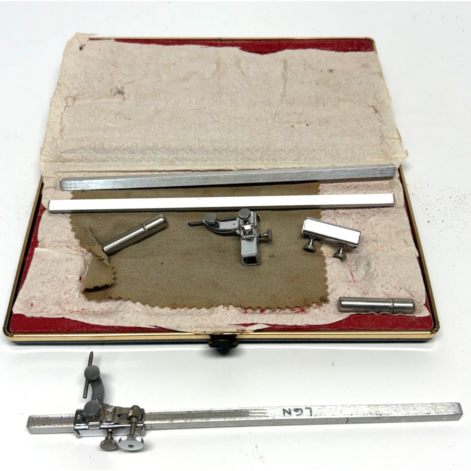 Vintage Krekeler Sliding Caliper Gauge Stainless