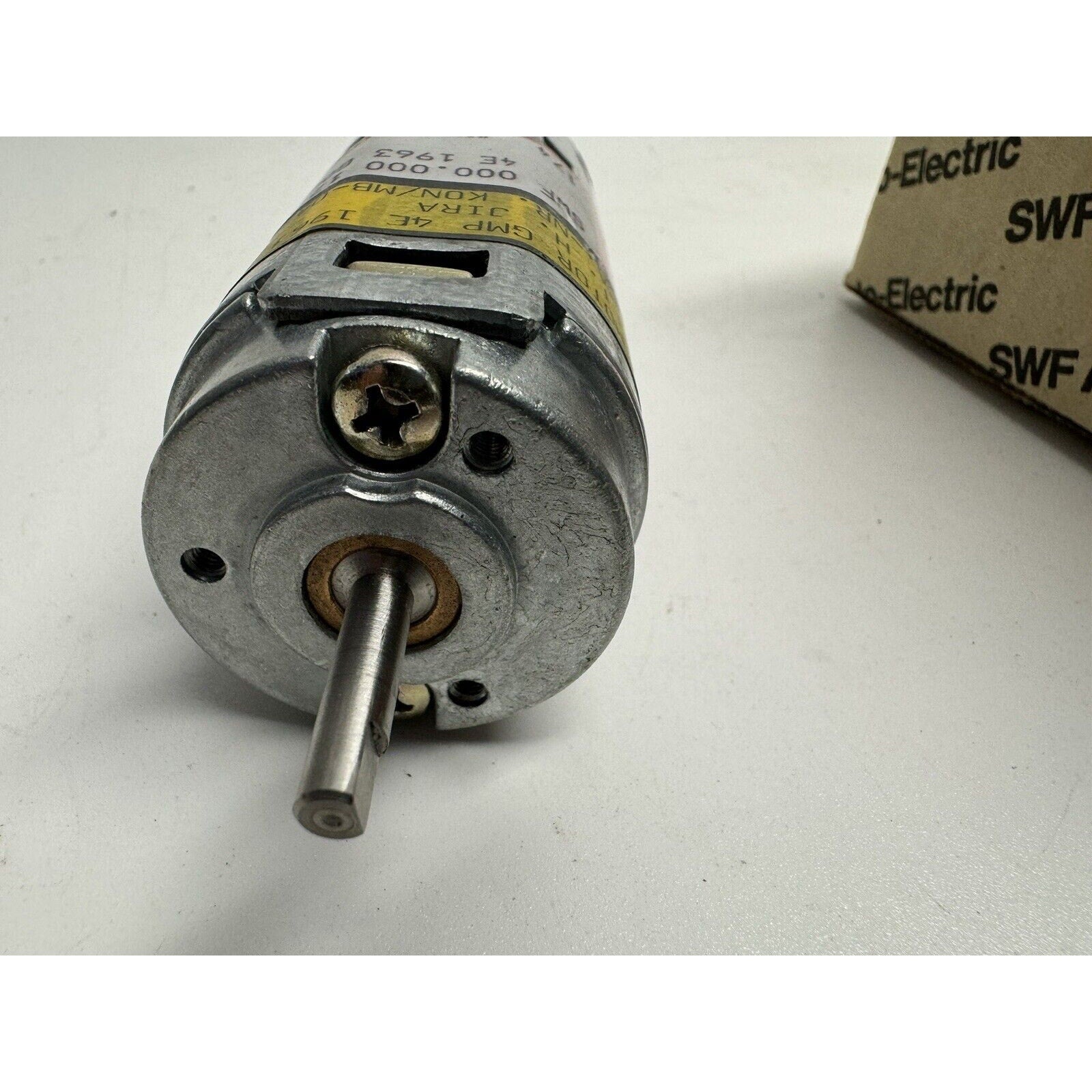 Vintage NOS SWF Auto Electronics 12v Motor GMP 4E 1963 G000 Made in Germany