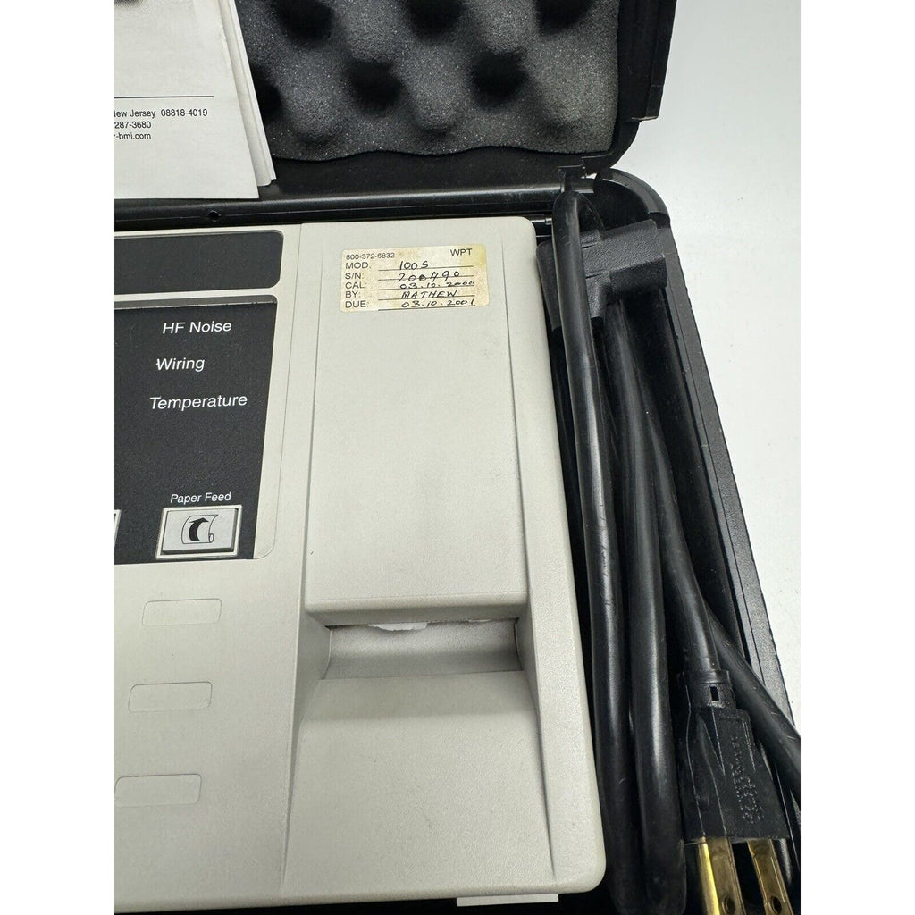 VINTAGE BMI DRANETZ 100G POWERVISA POWER QUALITY ANALYZER