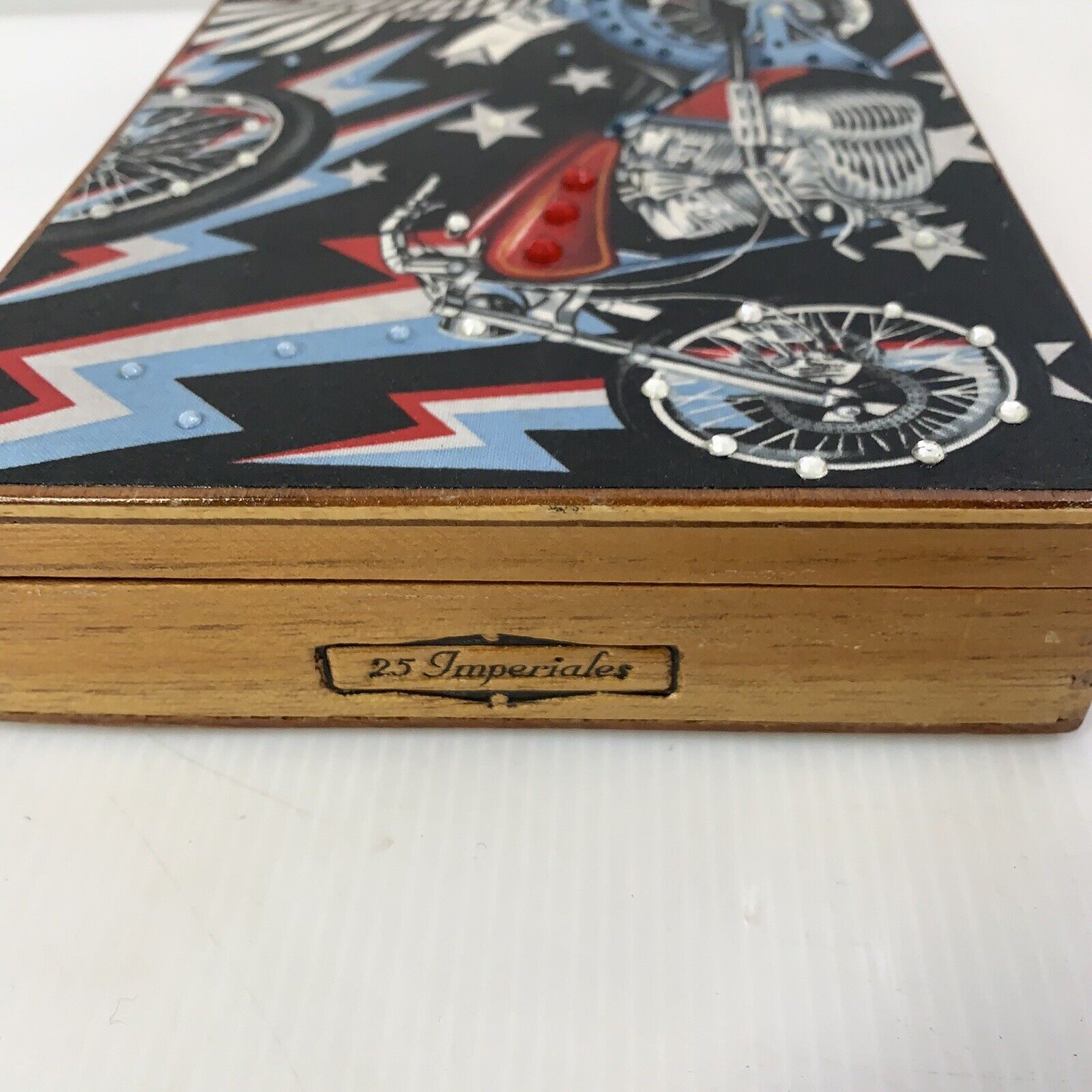 Vintage "RARE" Print on front and back 1964 Padron Anniversary Series Cigar Box