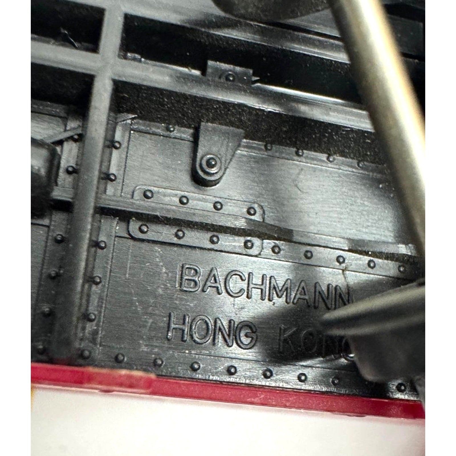 Vintage Toy Railroad Bachmann HO Scale 43 1007 02 Wide Vision Caboose Santa Fe