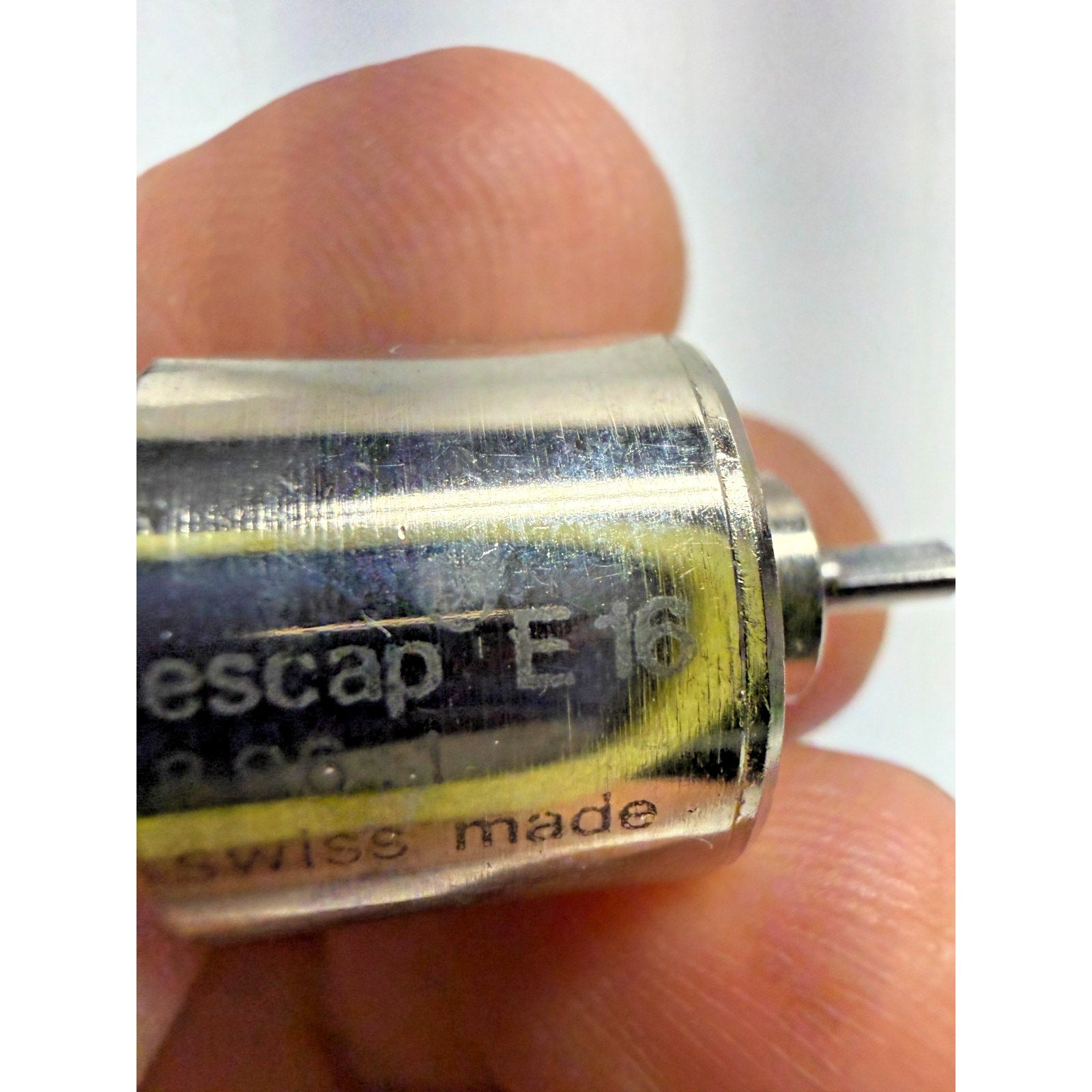 Vintage Portescap Escap 16 High Precision DC Gearmotor 8.96:1 Swiss Made