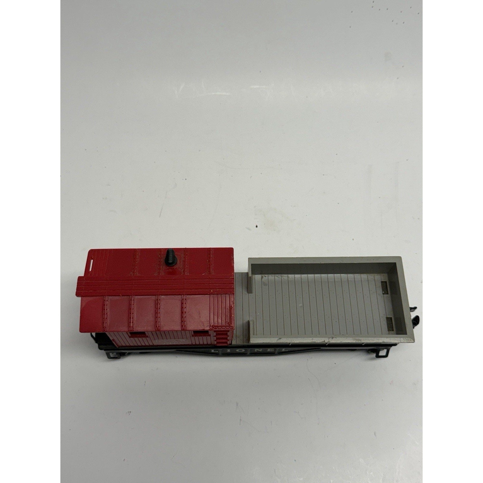 VINTAGE Lionel No. 6119 O Gauge D.L. & W. Work Caboose, Red/Black