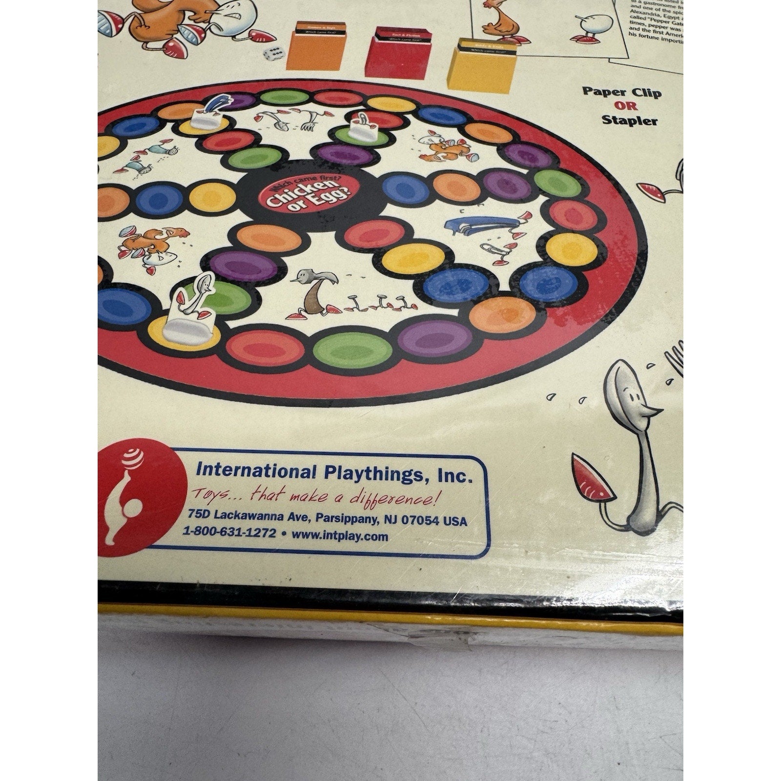 FACTORY SEALED Which Came First the Chicken or the Egg? Trivia Family Board Game