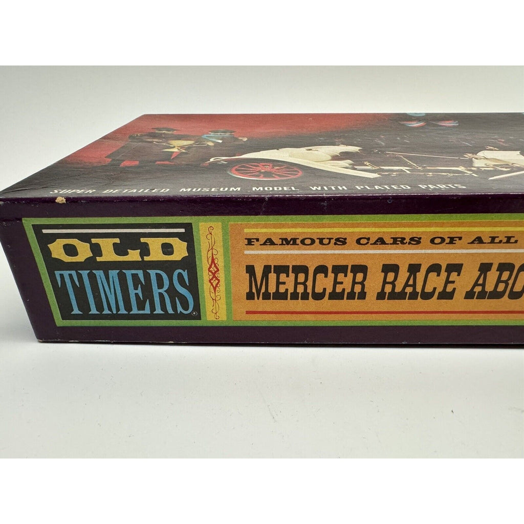 Vintage NOS 1961 Aurora OLD TIMERS Mercer Race About Plastic Assembly Kit 572