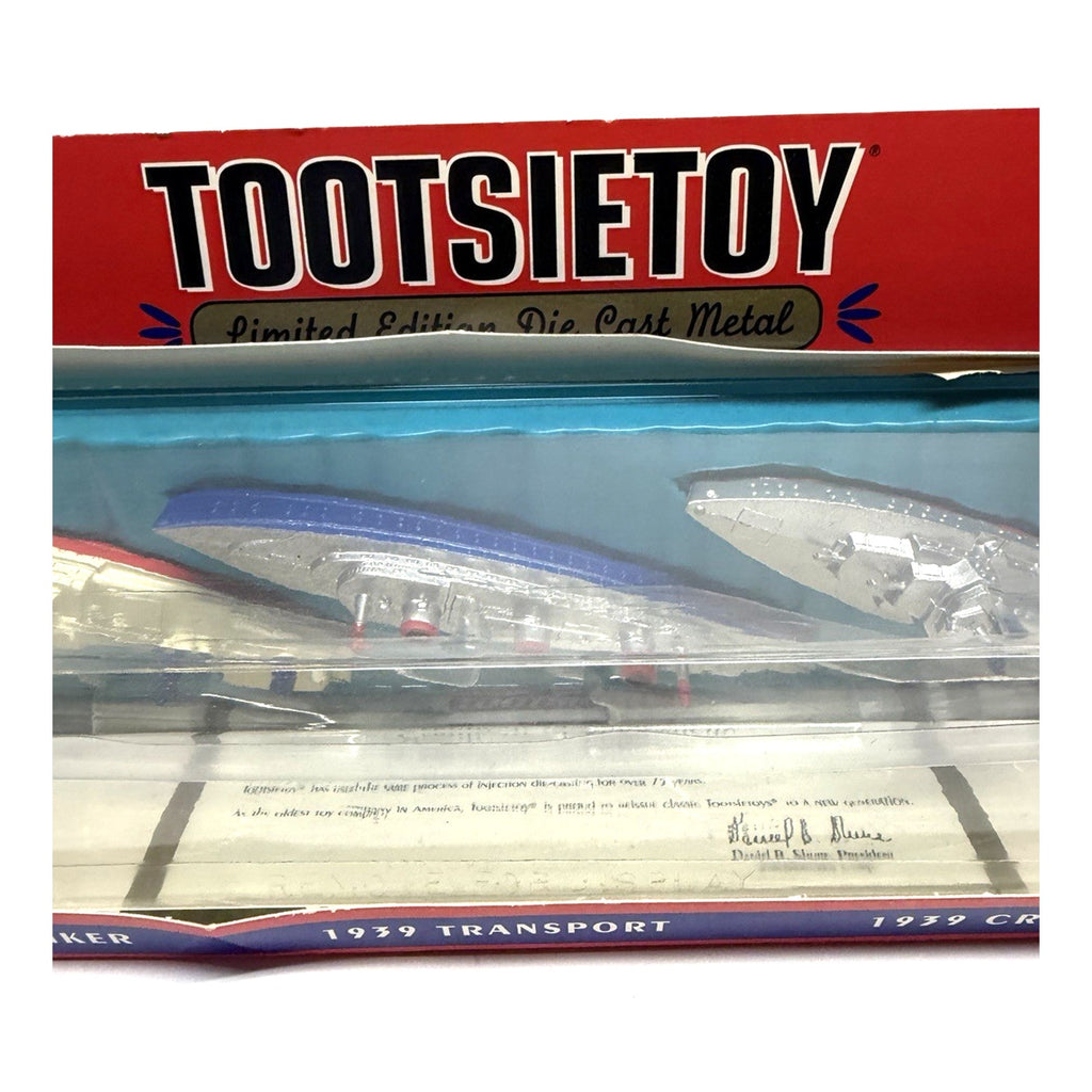 Vintage New Tootsie Toy 1996 3 Naval Convoy Vehicles Reissued by Strombecker