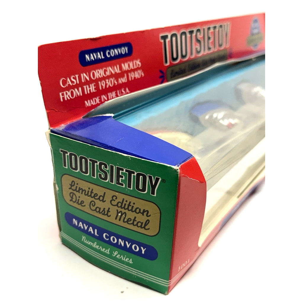 Vintage New Tootsie Toy 1996 3 Naval Convoy Vehicles Reissued by Strombecker