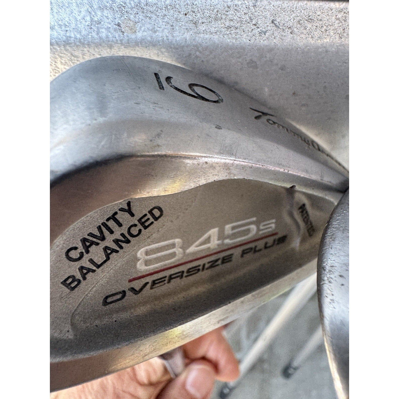 8 Pieces Tommy Armour 845s Oversize Plus Iron Set RH Graphite W-FLEX