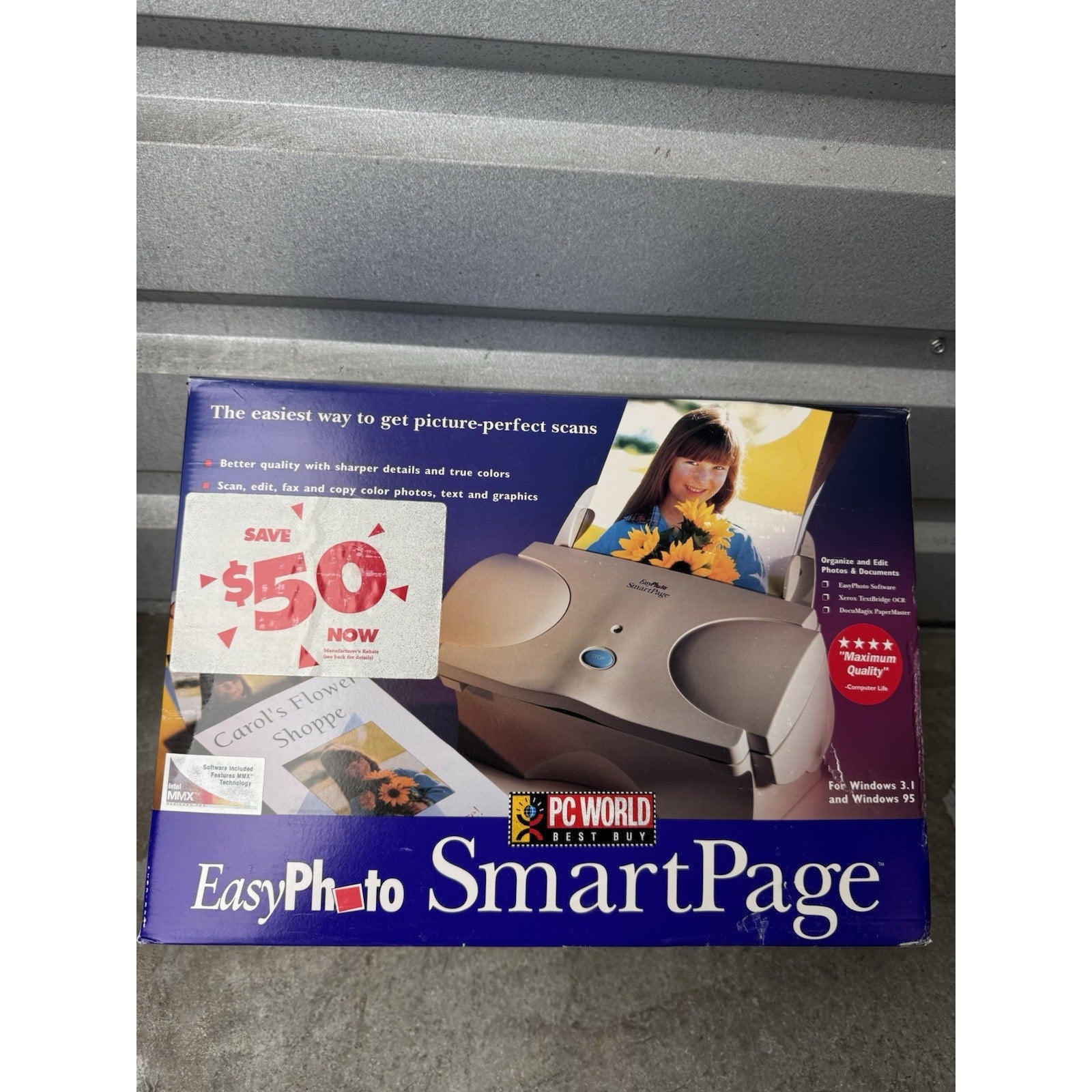 VINTAGE SEALED NEW EasyPhoto SmartPage by Storm Intel MMX technology