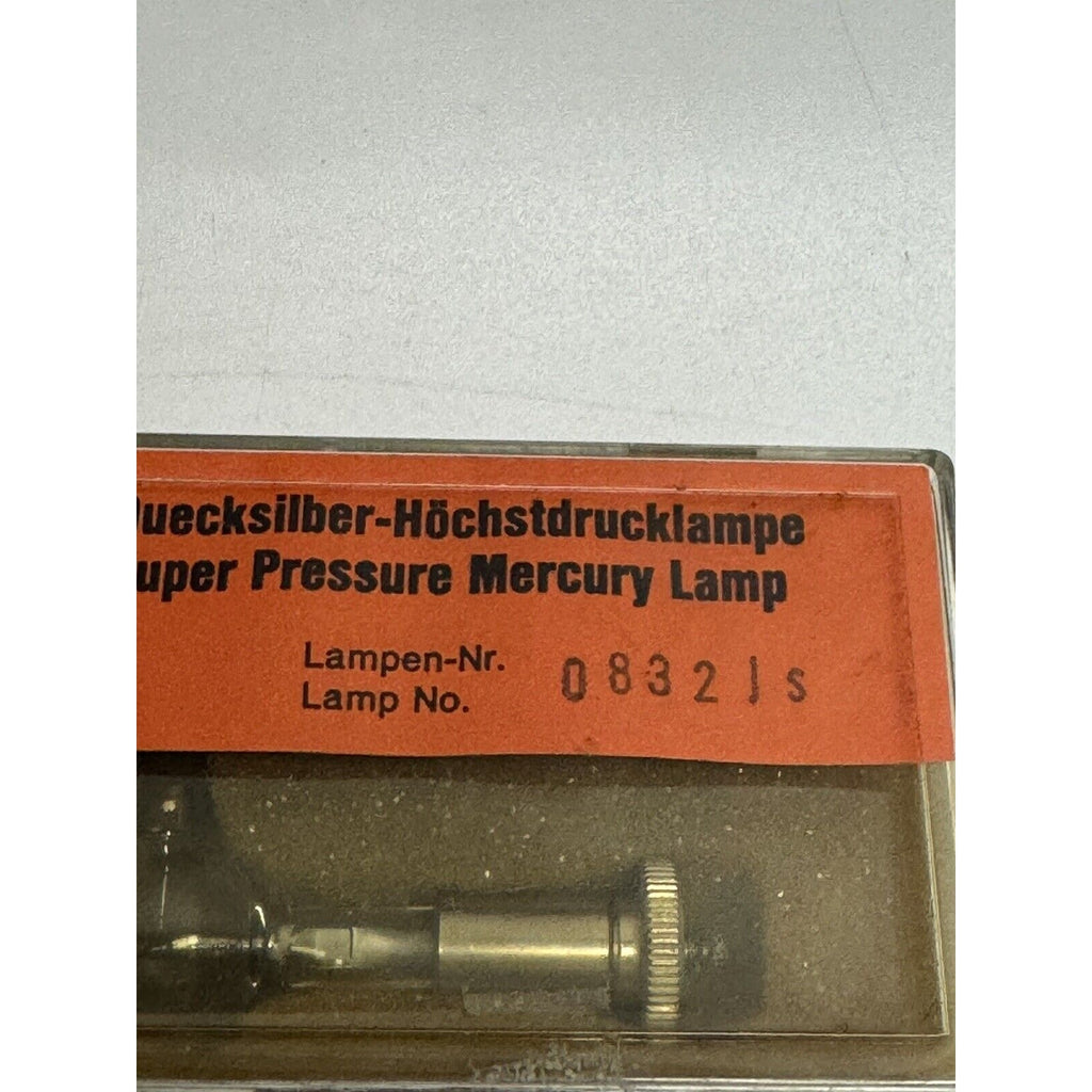 VINTAGE NOS OSRAM HBO MERCURY VAPOR SHORT ARC LAMP, LIGHT BULB, 200W L2 GERMANY