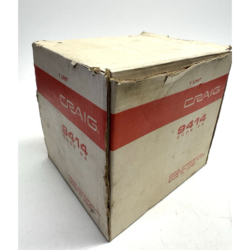 Vintage 1979 NOS Craig Car Stereo Speakers 9414 Made in Japan