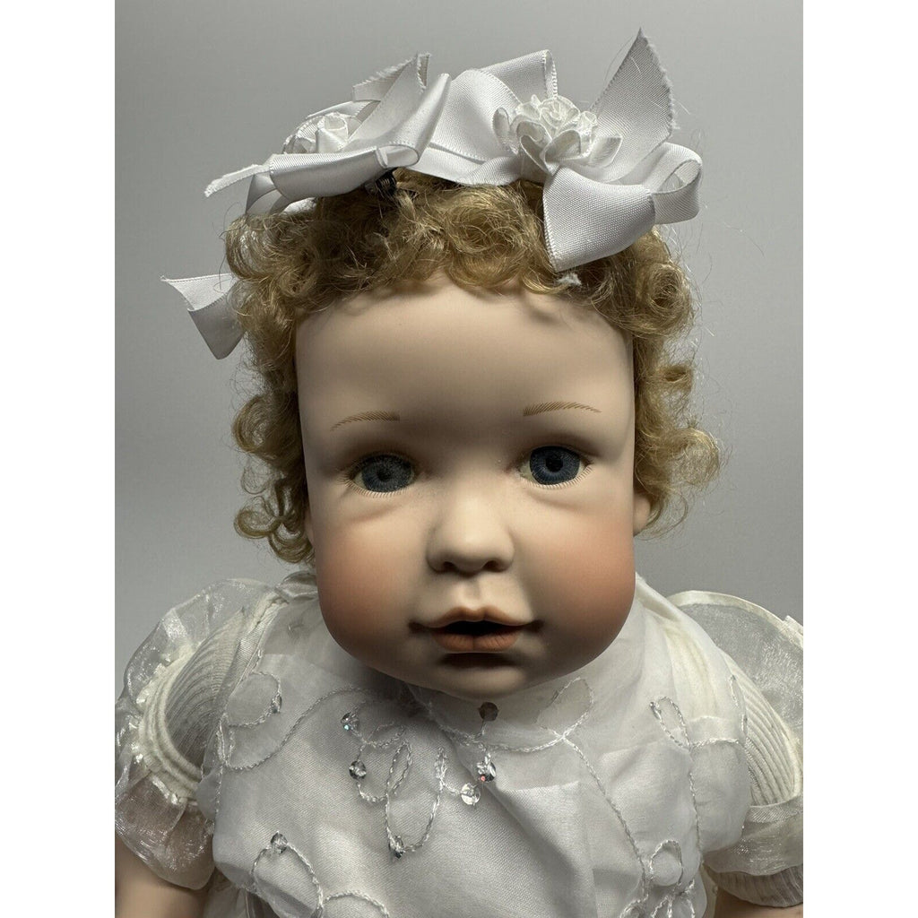 VINTAGE Ashton Drake Heirloom Doll I-5503 by Joan Ibarolle Porcelain Doll 20"