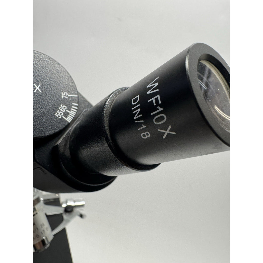 Gently Used Binocular Compound Microscope w/WF10X Eyepieces & Walter Lenses