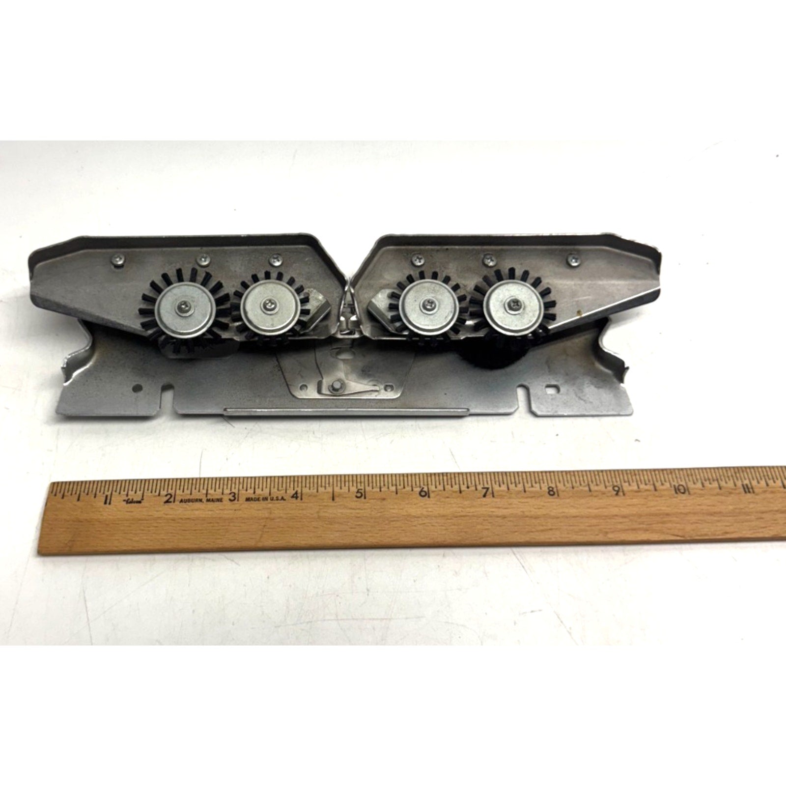 VTG Toyota KS901 Punched Card Knitting Machine Top Lid Gear Fabric Presser Part