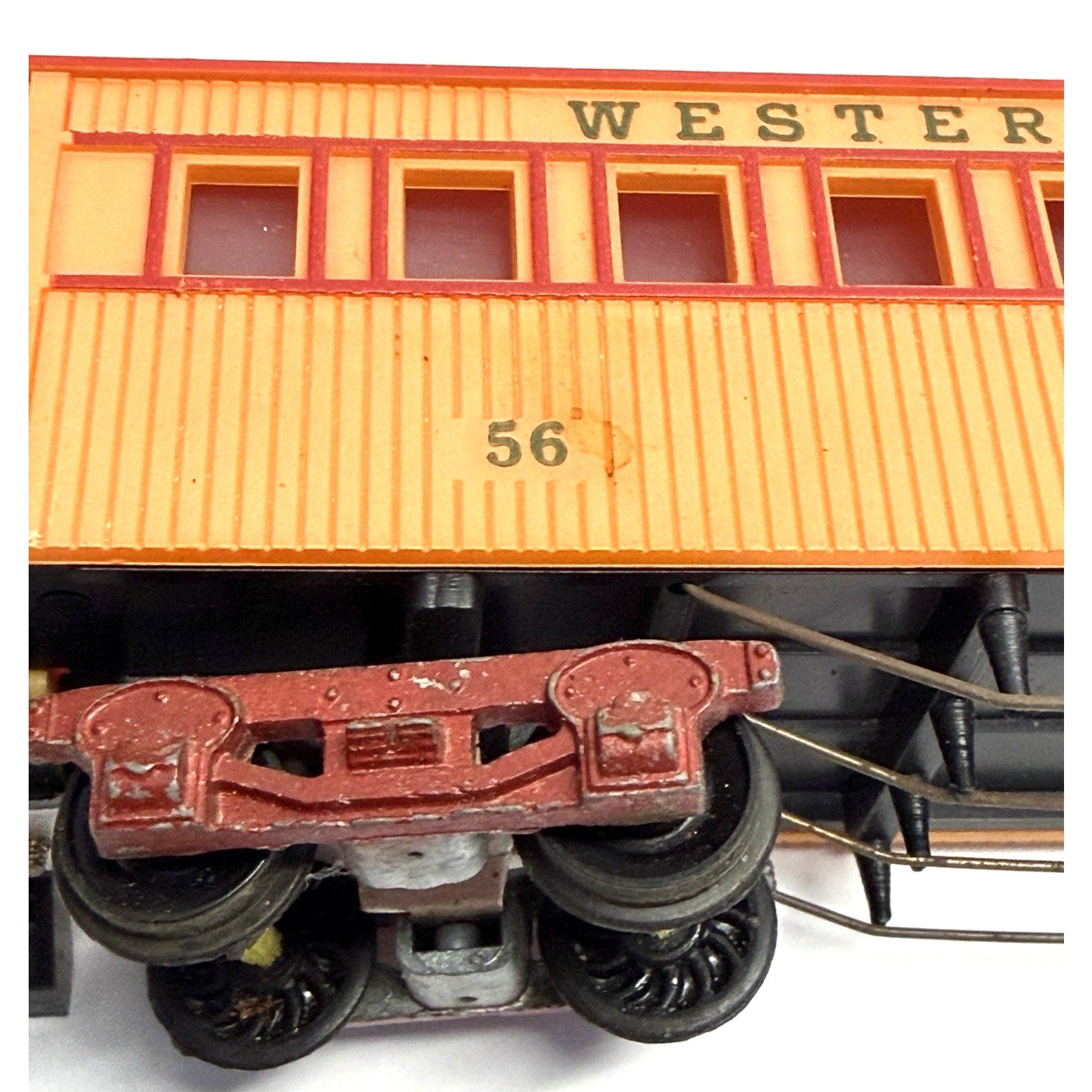 VINTAGE HO SCALE Mantua WESTERN & ATLANTIC OLD TIME PASSENGER COACH CAR