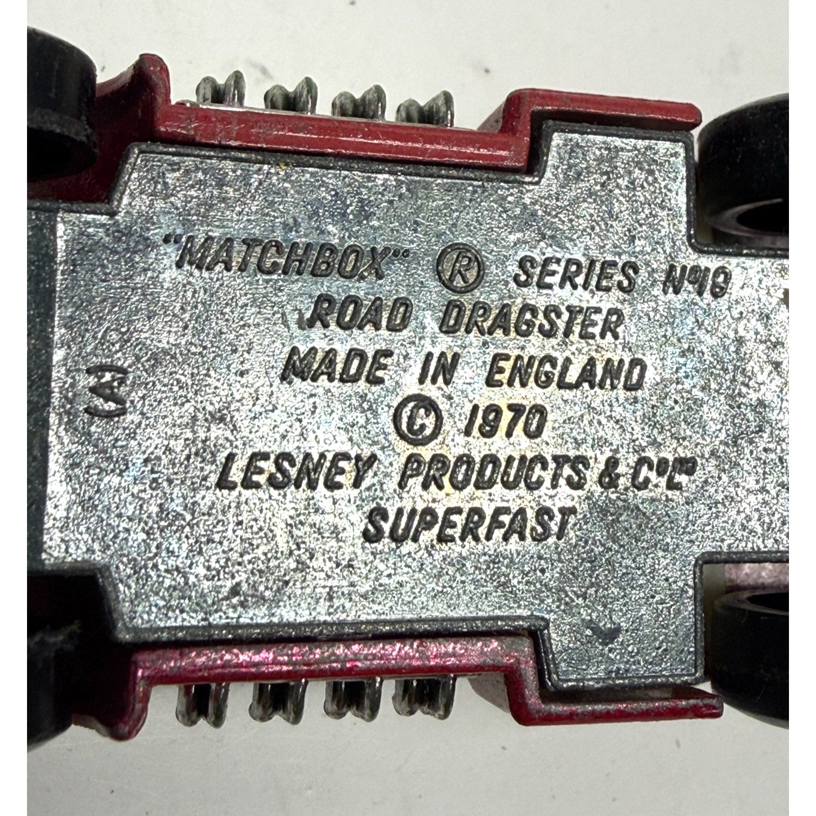 Vintage Lesney Matchbox Superfast Road Dragster No 19 1970