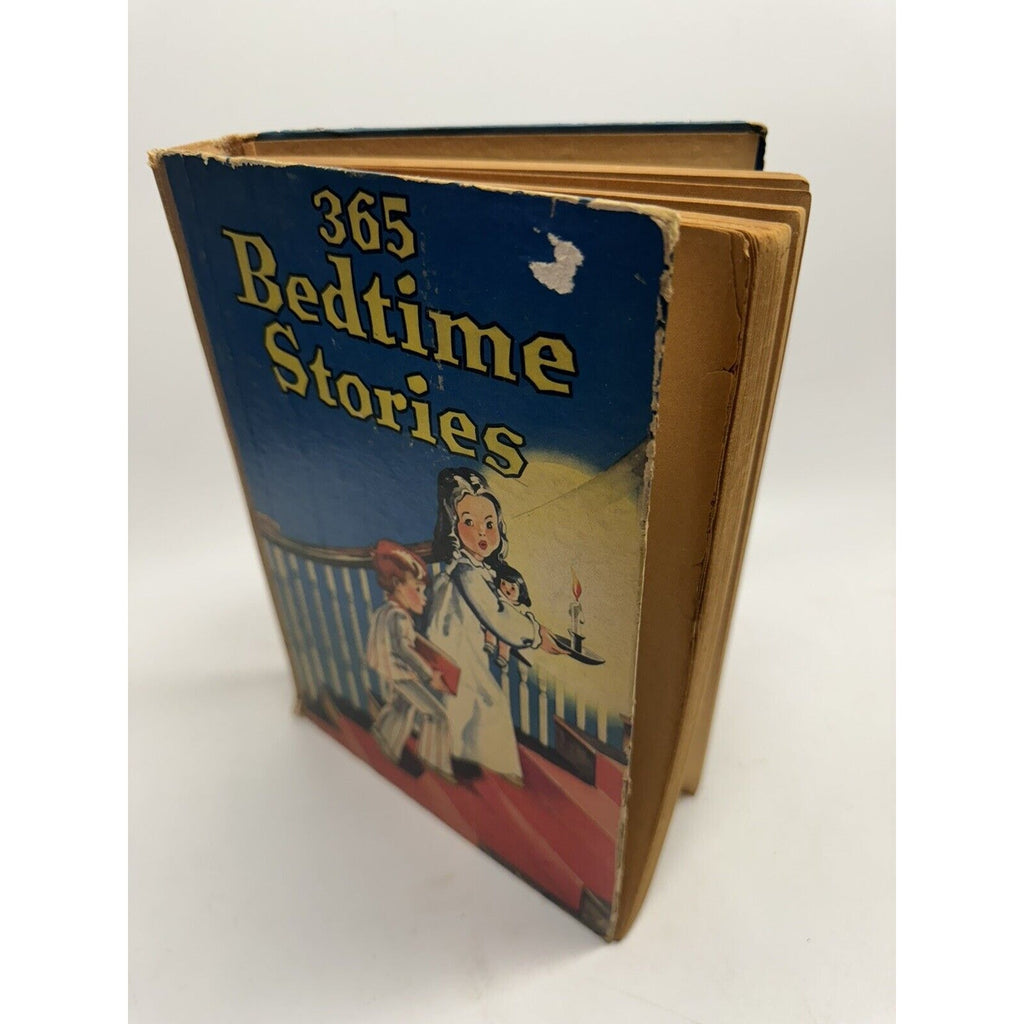 VINTAGE "RARE" 365 Bedtime Stories Book By Viola Ruth Lowe 1937 Whitman Pub Co