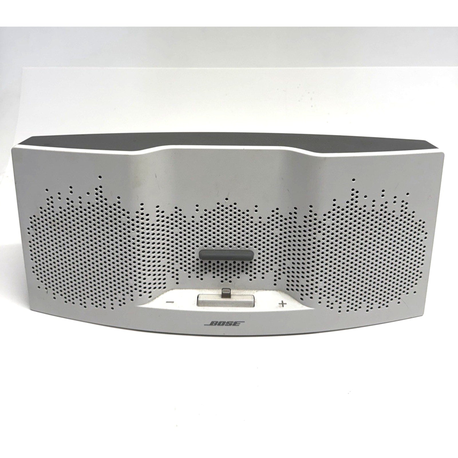 VINTAGE Bose SoundDock XT Speaker Music System White/Gray 415209 UNTESTED