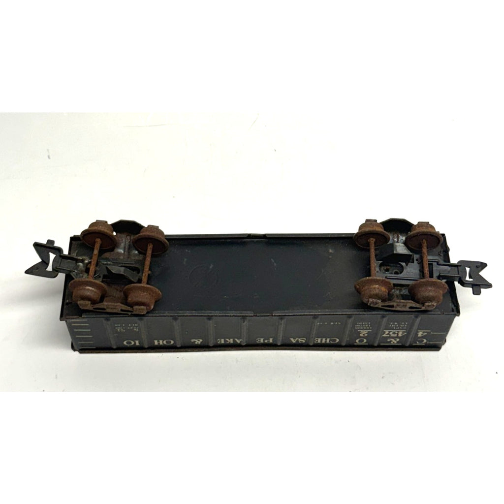 Vintage Marx O O-27 Tin C&O #44572 Chesapeake & Ohio Gondola