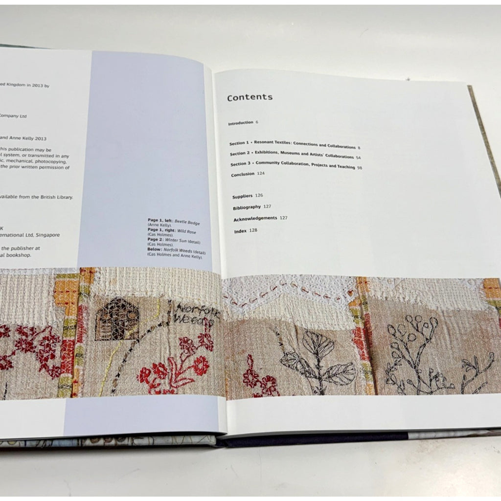 Vintage Connected Cloth: Creating Collaborative Textile Projects by Cas Holmes