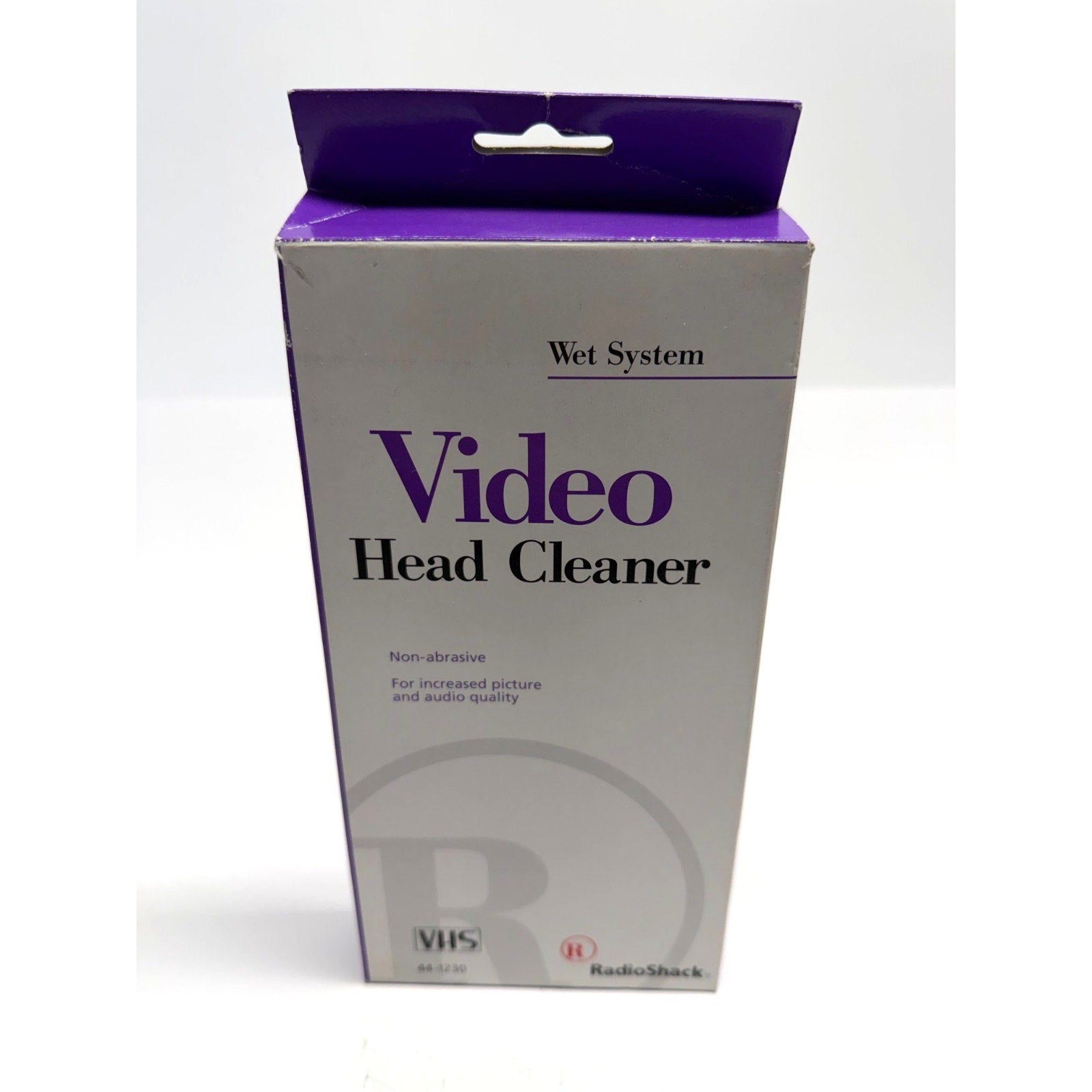 Vintage Radio Shack VHS Video Non-Abrasive Wet Head Cleaner Cassette Tape