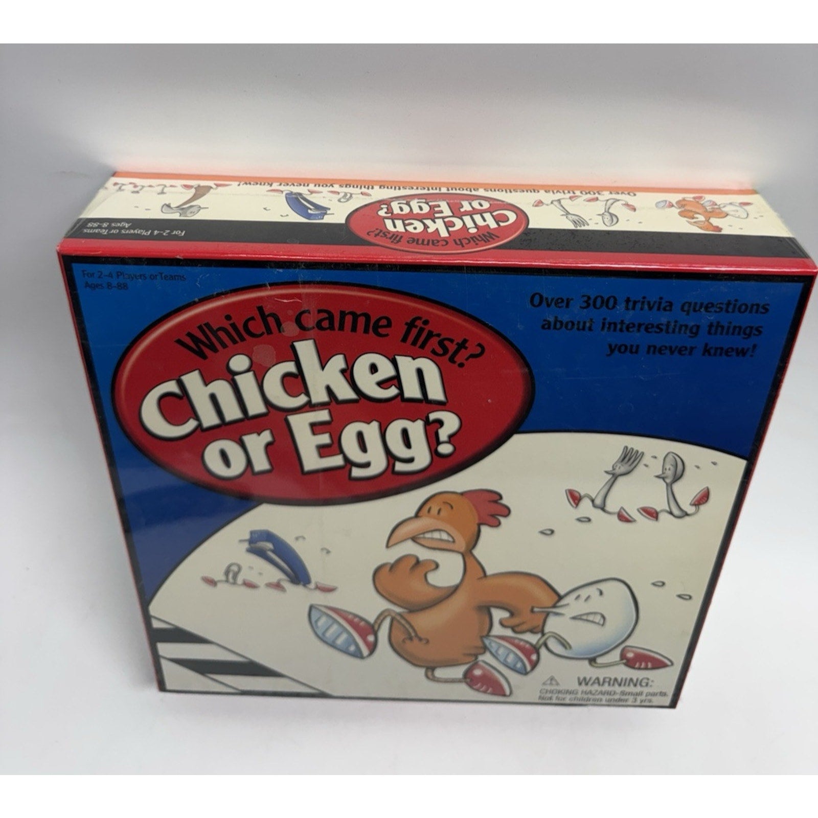 FACTORY SEALED Which Came First the Chicken or the Egg? Trivia Family Board Game
