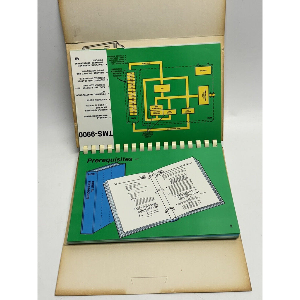 VINTAGE "RARE" Heathkit Continuing Education Microprocessors FLlipchart 1977