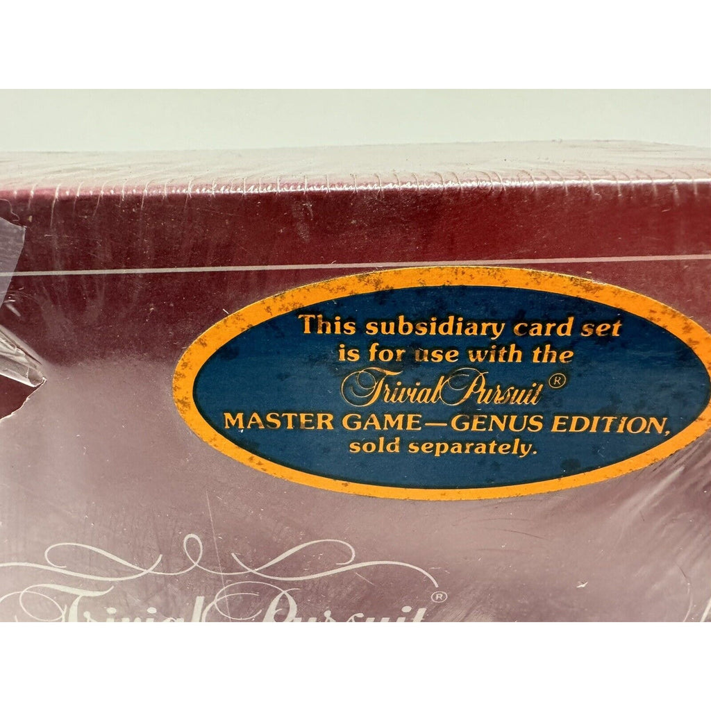 VINTAGE SEALED Trivial Pursuit All-Star Sports Edition Game & Baby Boomer Game