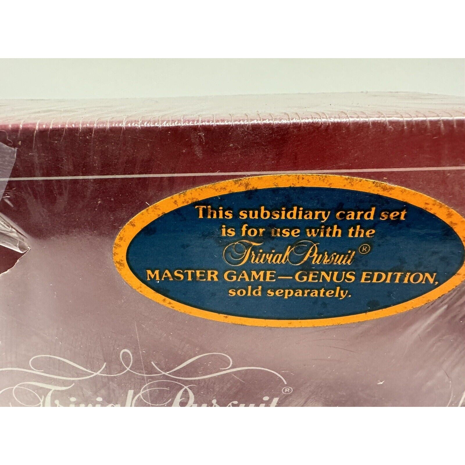 VINTAGE SEALED Trivial Pursuit All-Star Sports Edition Game & Baby Boomer Game