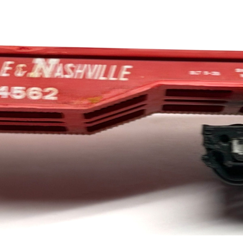 Vintage Bachmann HO Scale 50' Flat Car Louisville & Nashville L&N #24562