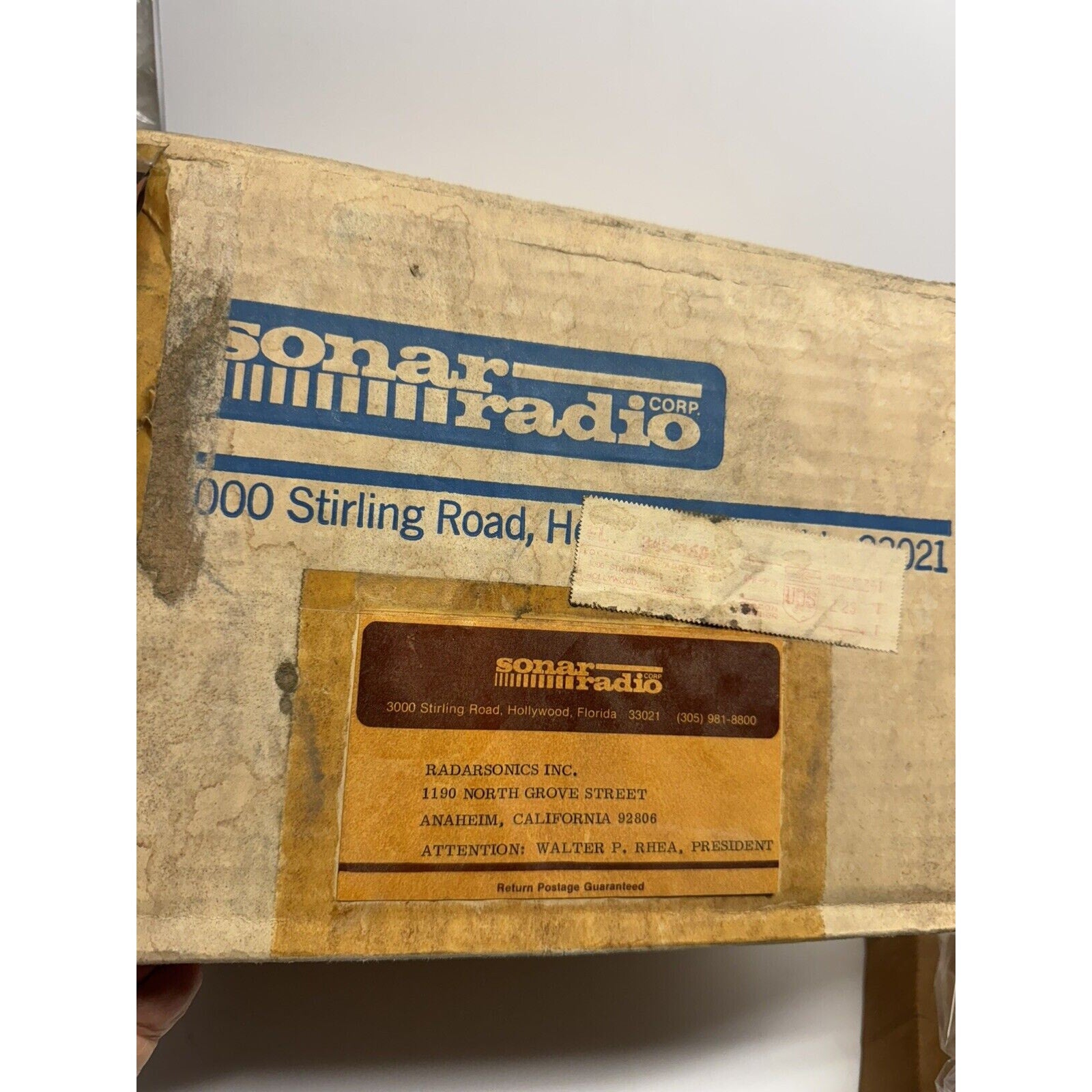 Vintage RARE NOS 1979 Sonar Radio D-1051 Depth Sounder Fish Finder