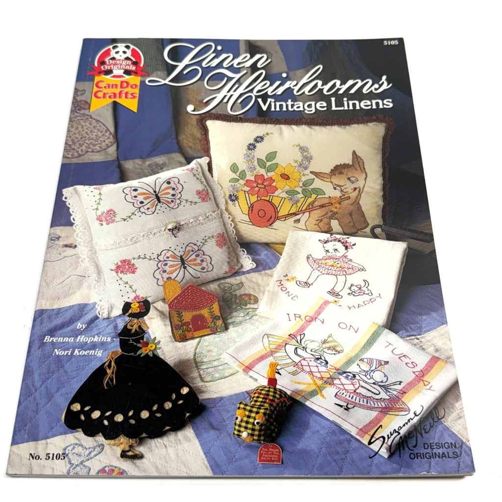 VTG Linen Heirlooms Linens by Brenna Hopkins & Nori Koenig Embroidery #5105