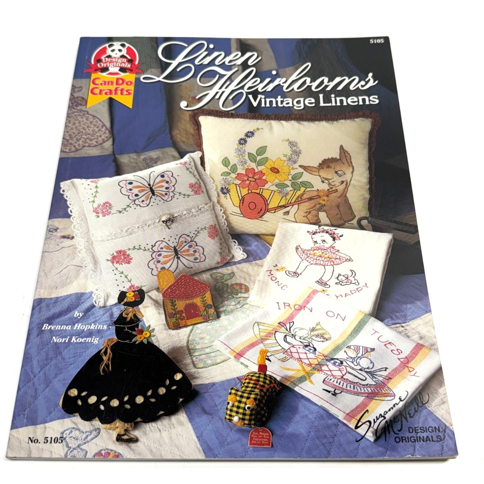 VTG Linen Heirlooms Linens by Brenna Hopkins & Nori Koenig Embroidery #5105