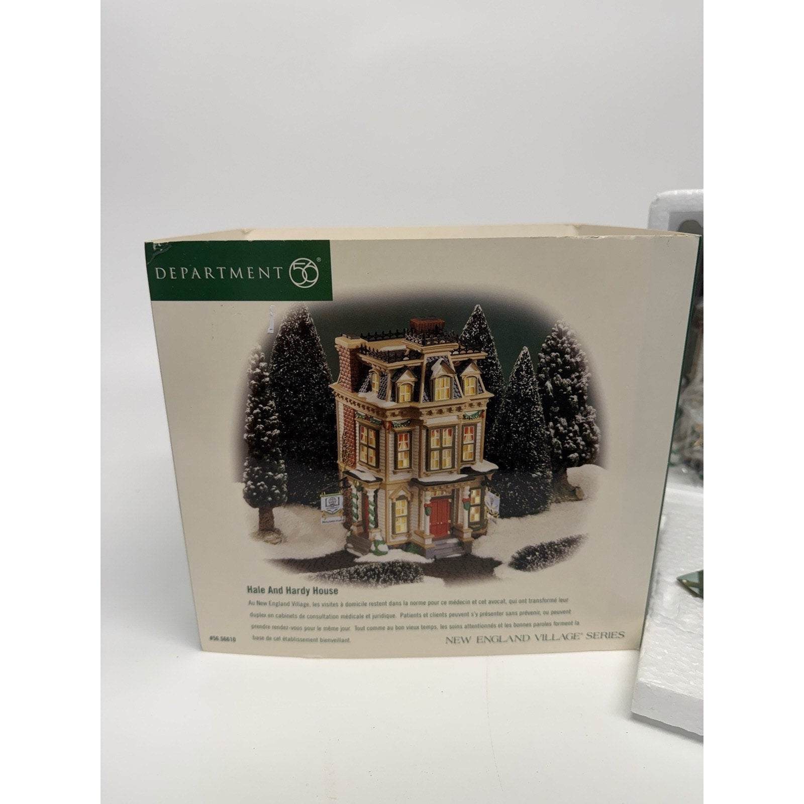 VINTAGE SEALED NEW Dept 56 Hale & Hardy House New England Village Series 56610