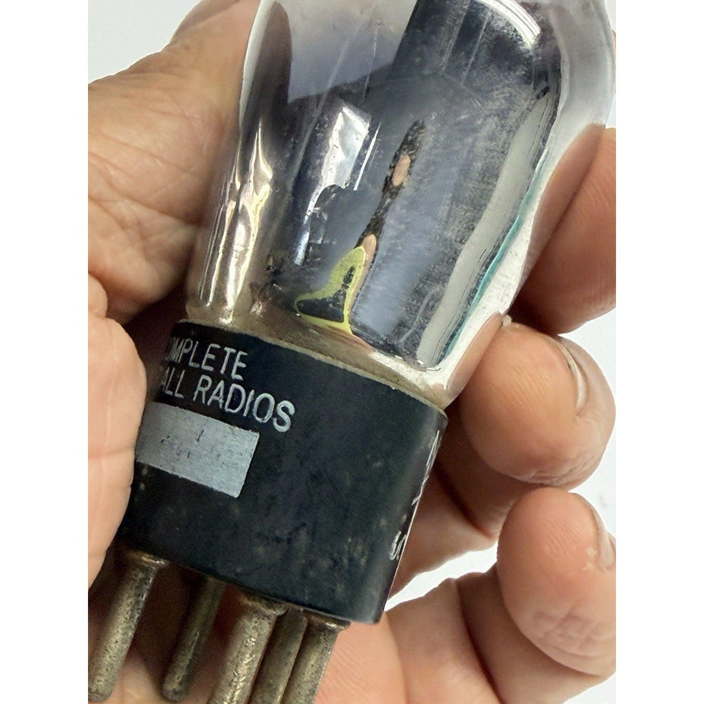 Vintage National Union 37 Vacuum Tube Globe 1930's Triode for AM Radios