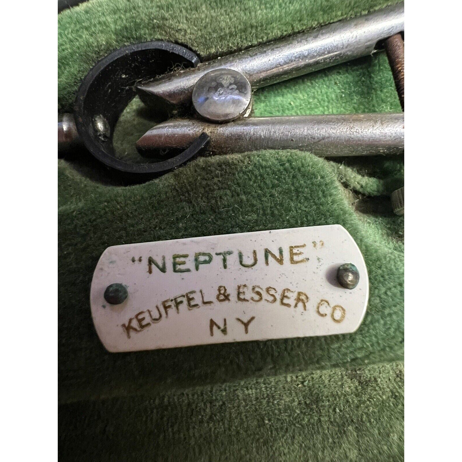Vintage Paragon Keuffel & Esser Co NEPTUNE Drafting Tools Compass