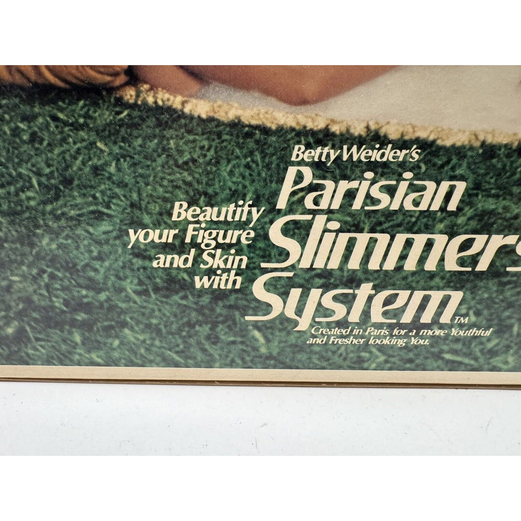 VINTAGE Health and Beauty Parisian Slimmers System Original Box, Manual & Brush