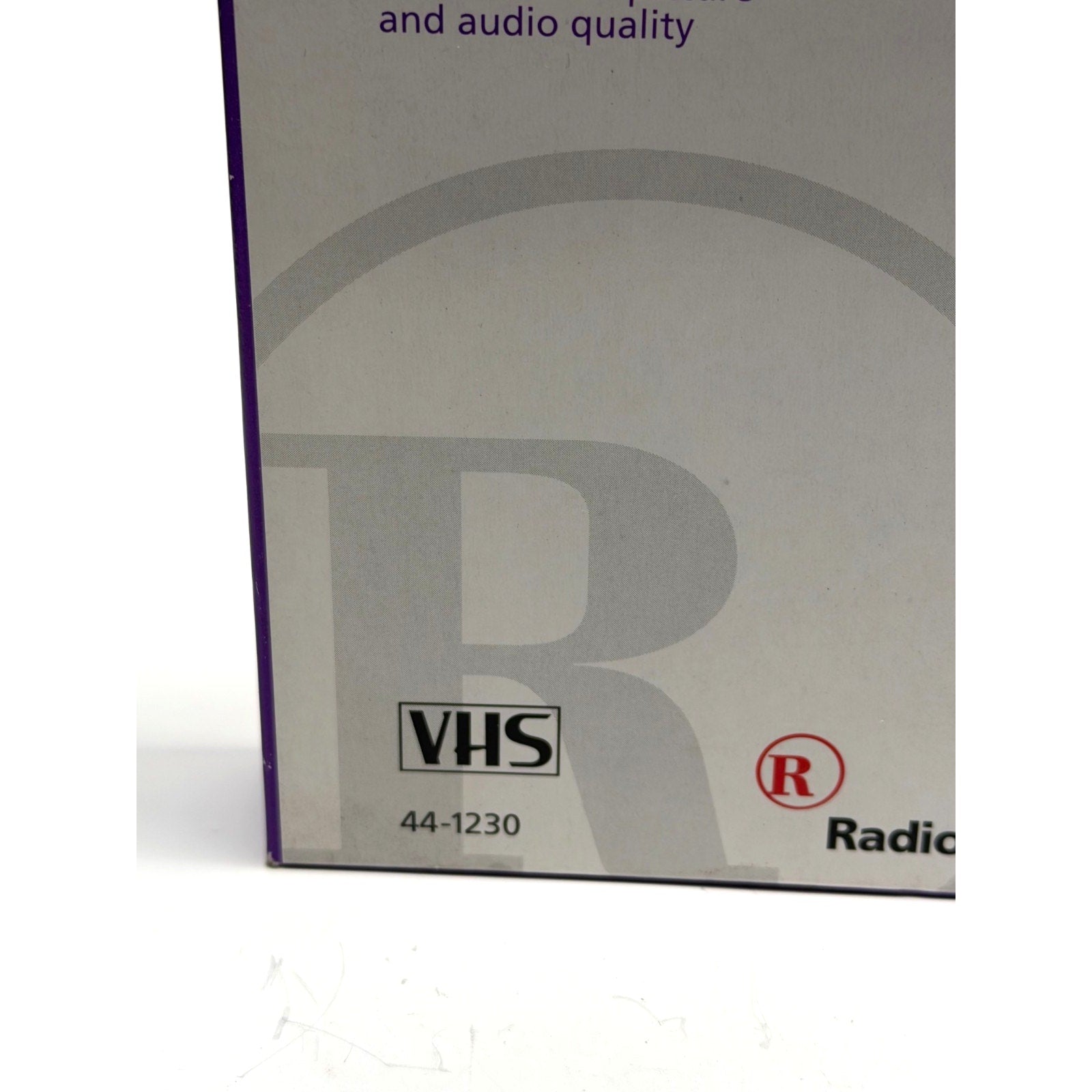 Vintage Radio Shack VHS Video Non-Abrasive Wet Head Cleaner Cassette Tape