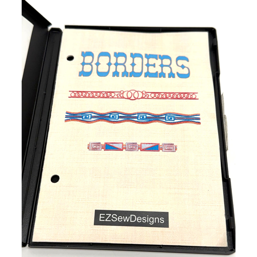 Vintage EZSew Borders Multi Format CD
