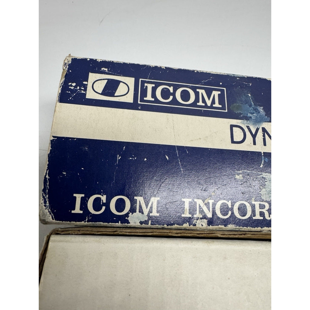 VINTAGE NOS ICOM IC-HM7 Hand Microphone Black Amateur Radio Made in Japan