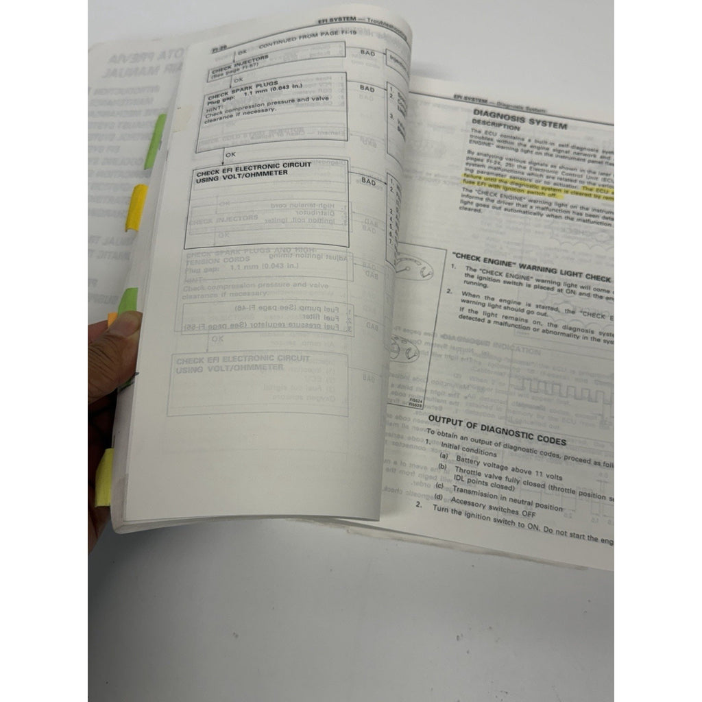 VINTAGE 1991 Toyota Previa Repair Manual OEM RM178U
