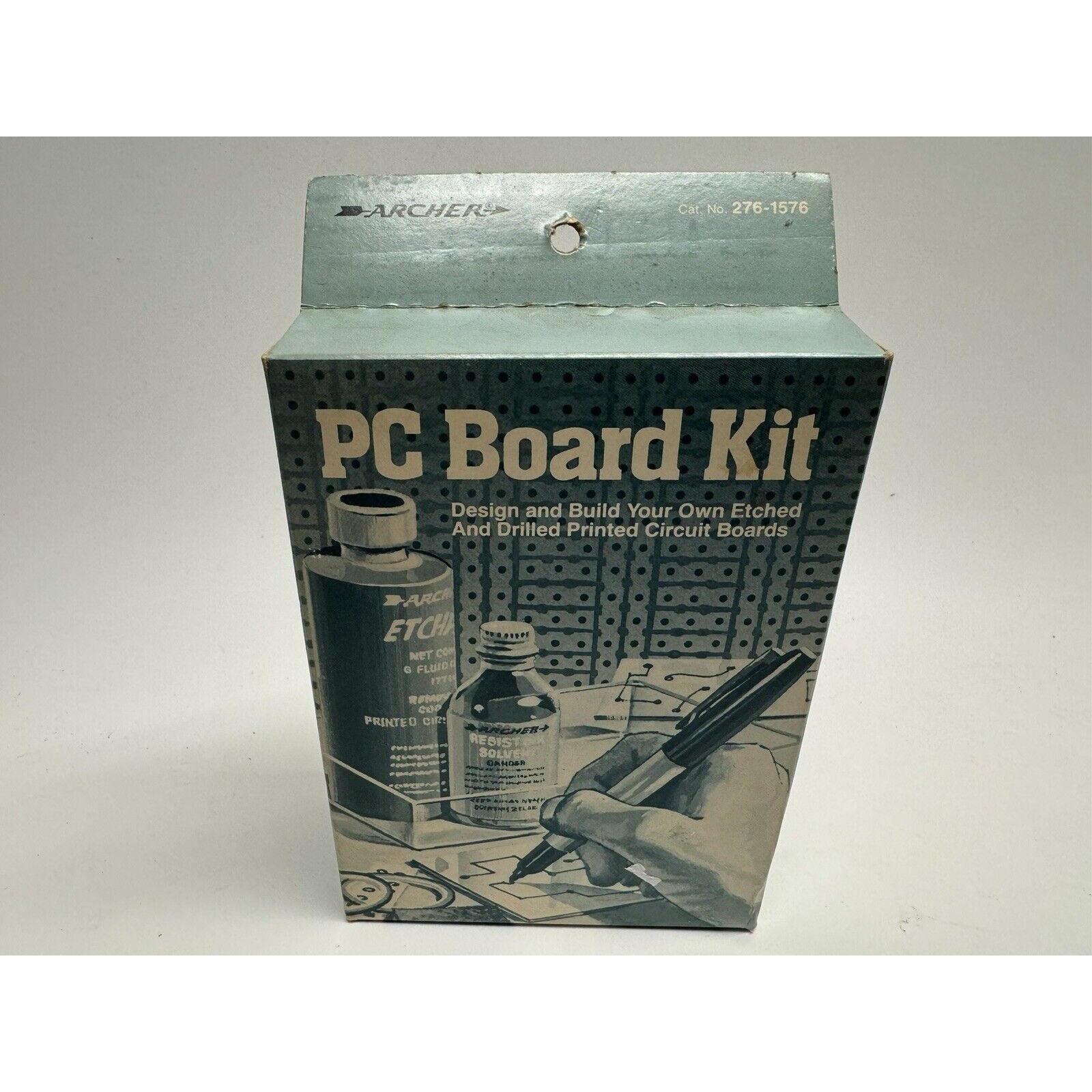 NOS SEALED RadioShack PC Board Kit - Design & build etched & drilled 276-1576