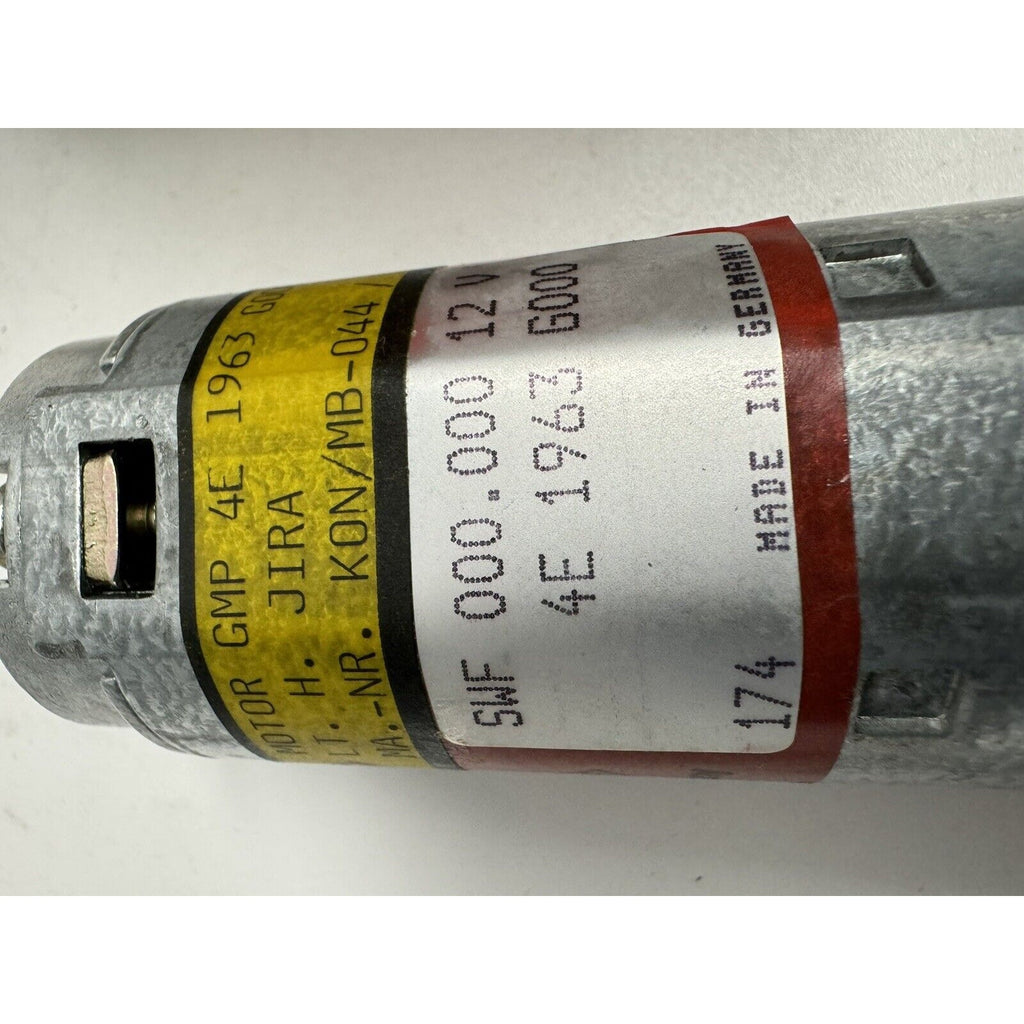 Vintage NOS SWF Auto Electronics 12v Motor GMP 4E 1963 G000 Made in Germany