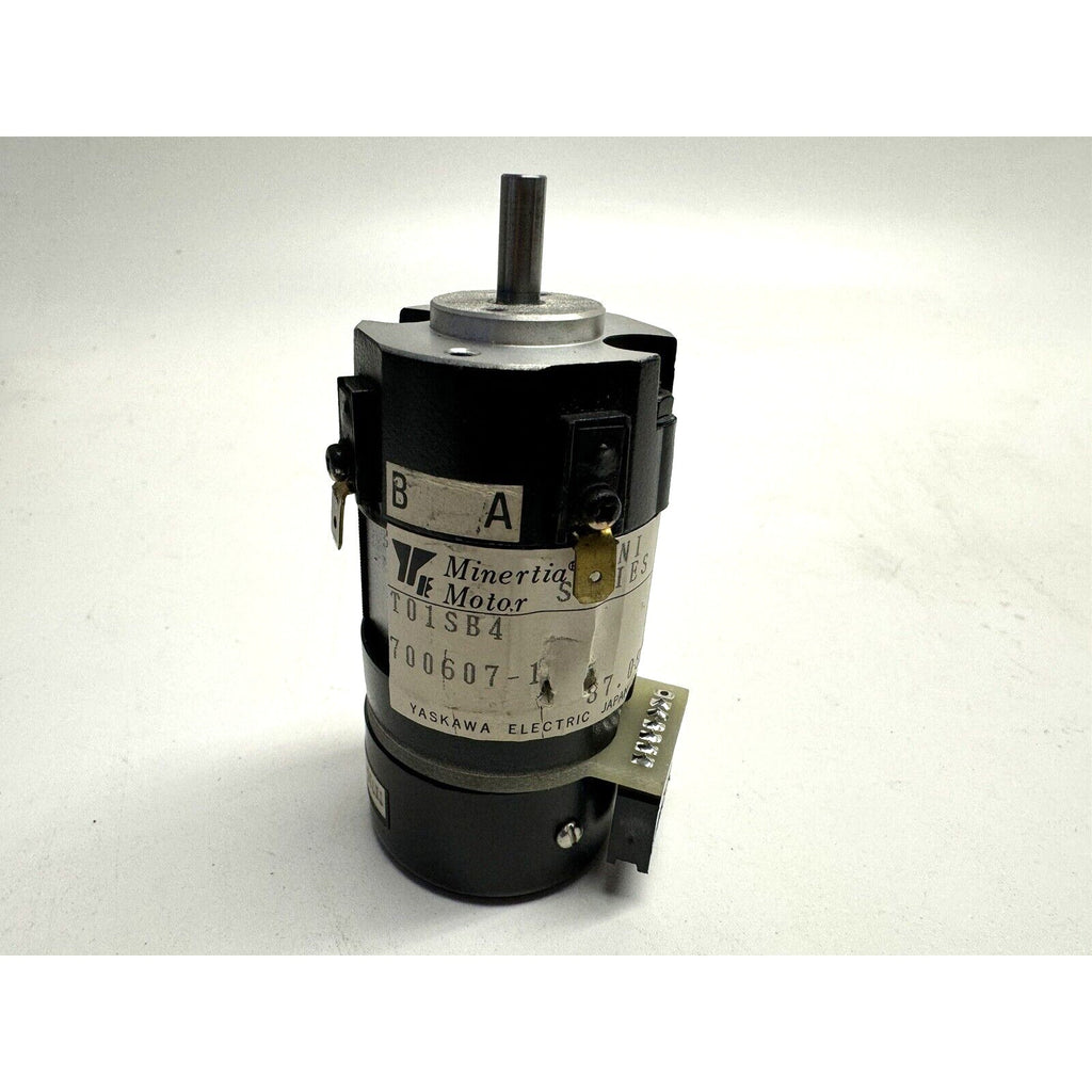 VINTAGE Yaskawa Electric Minertia Motor Mini Series T01SB4 700607 Made in Japan