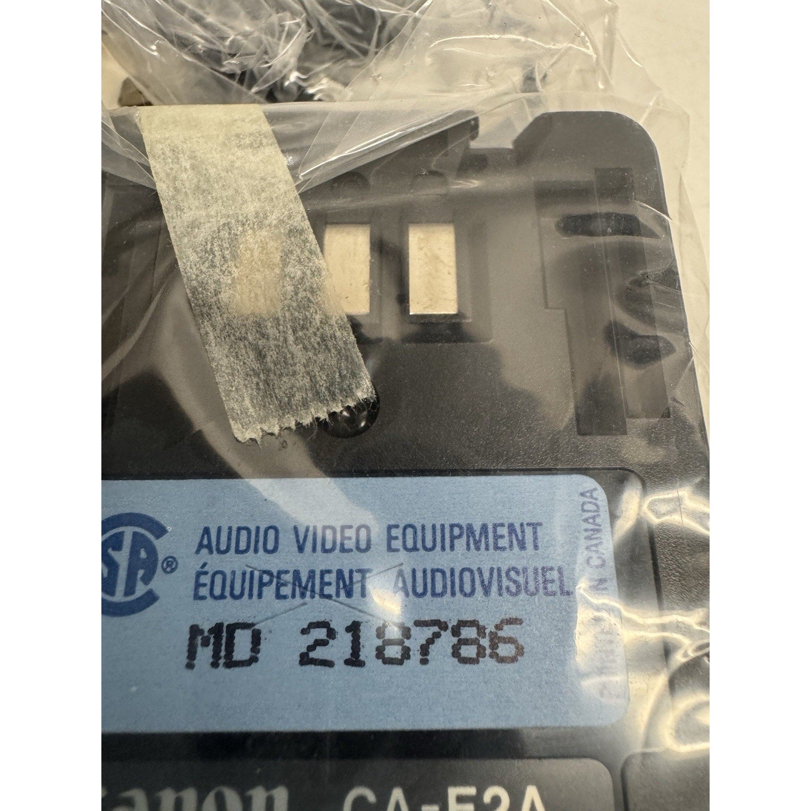 VINTAGE SEALED NEW CANON compact power Adaptor CA-E2A Made in Japan