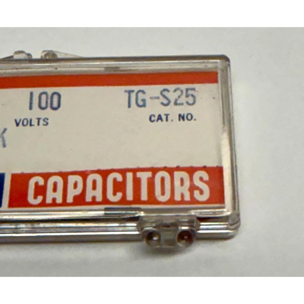 VINTAGE Sprague Cera-Mite Ceramic Disc Capacitor .025uF 100V TG-S25