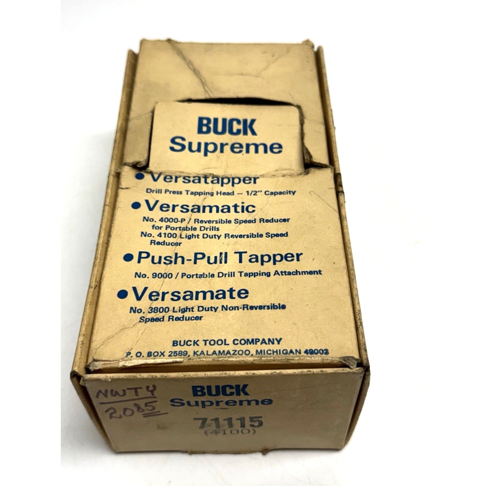 VINTAGE BUCK SUPREME VERSATAPPER 71115 TAPPING HEAD ATTACHMENT STRAIGHT SHANK